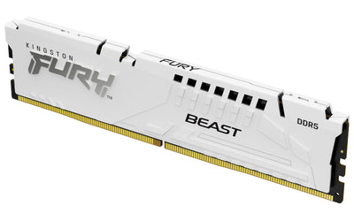 Kingston RAM 16GB DDR5 6400MT S Fury Beast White Expo — image 1