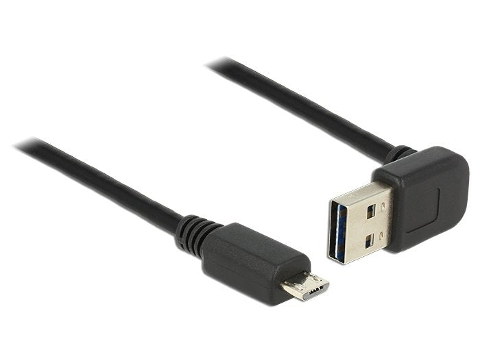 Delock Cable Easy-USB 2.0 Typ-a Male Angular Oben / Unt