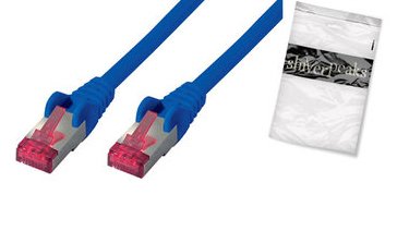 Shiverpeaks BS75711-A0.25B Network Cable Blue 0,25M CAT.6A S/FTP (s-STP)