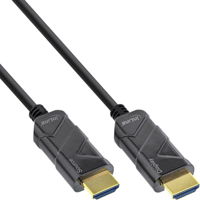 Inline Cable HDMI Aoc, HDMI Cable Ultra High Speed 8K4K, Black 50M — image 1