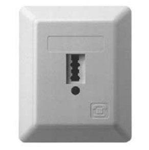 Ze Kommunikationstechnik 1-672.01.5.10 Socket Power White — image 1