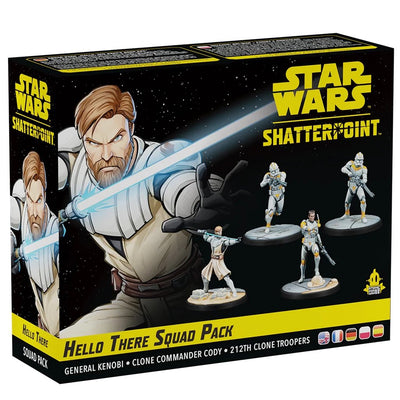 Set Of Desk Star Wars Shatterpoint Hello There General Obi WAN Kenobi Squad Pack — image 1