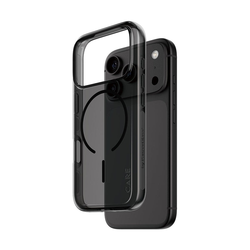 Panzerglass Care Smokey Case W. Black Magsafe Iphone 18 Pro/ 17 Pro