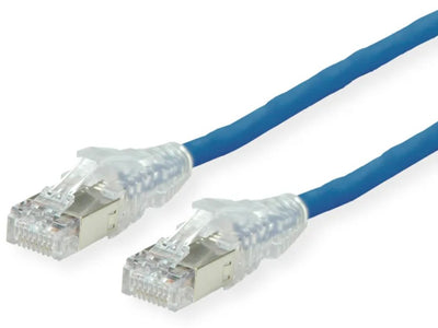 Dtwyler Network Cable CAT.6A (class Ea) S FTP, Cu 7702 Flex Lsoh, Amp V2, Blue 2M — image 1