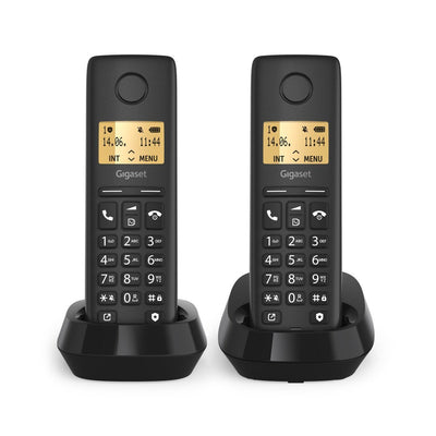 Gigaset Basic 100 Duo Black (L36852-H3206-D201) — image 1