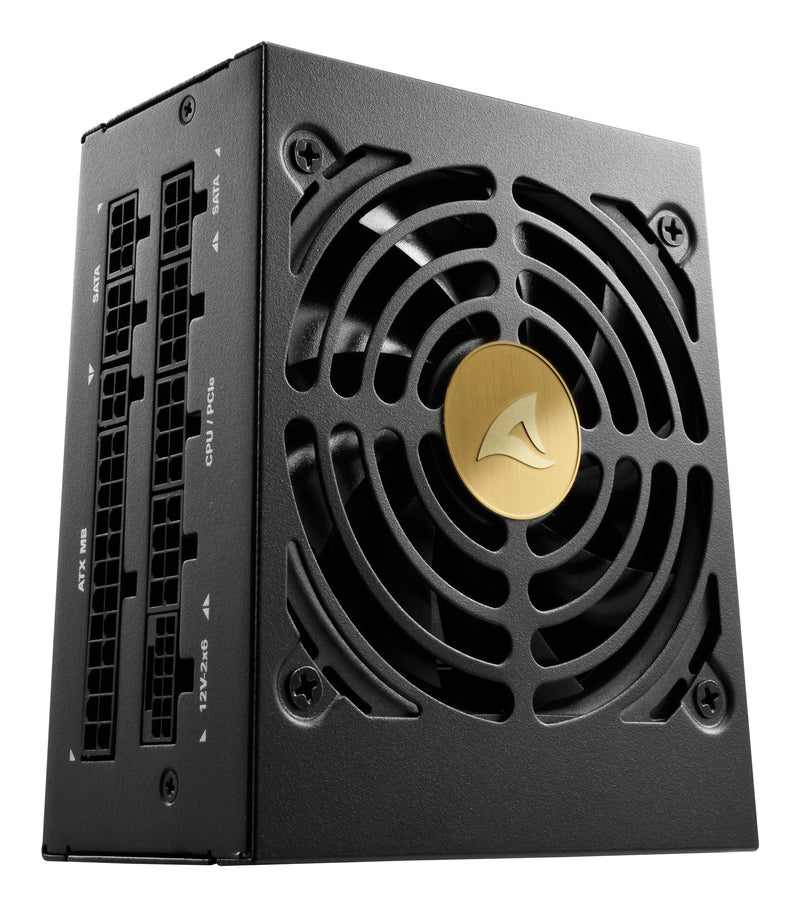 Sharkoon Power Supply Rebel P20 Sfx 750W, PC Black 1X Connection High Power 12 Pines, 2X Pcie, Gestión D