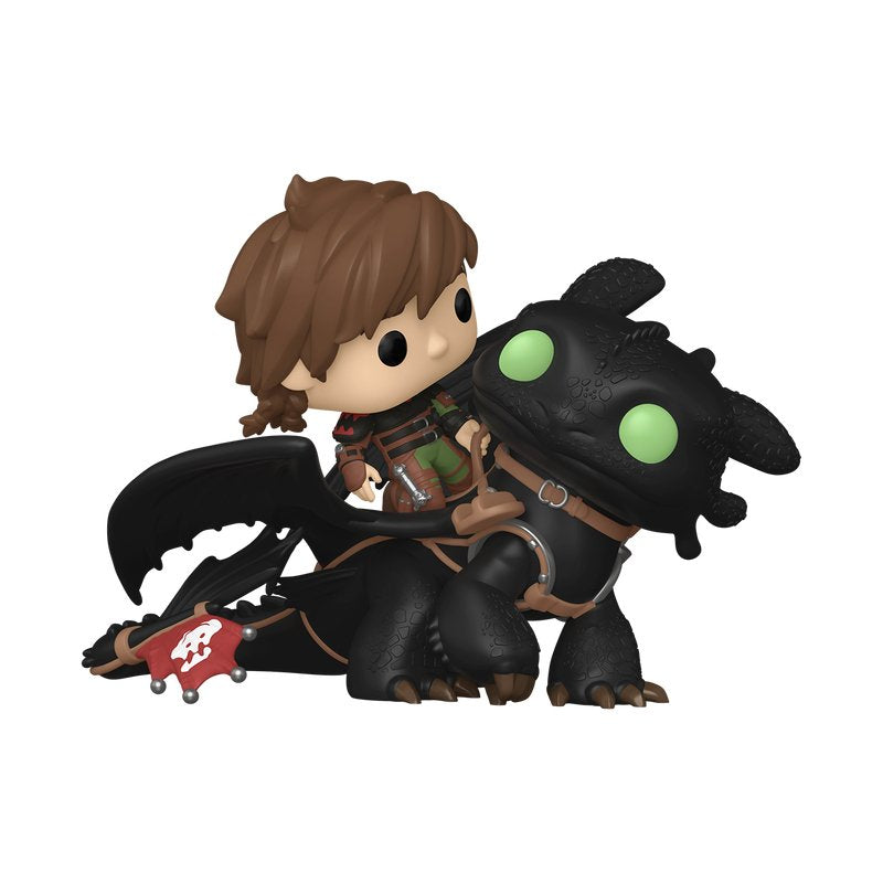 Figura Pop Rides Deluxe Como Entrenar a Tu Dragon 2 Hiccup Con Toothless