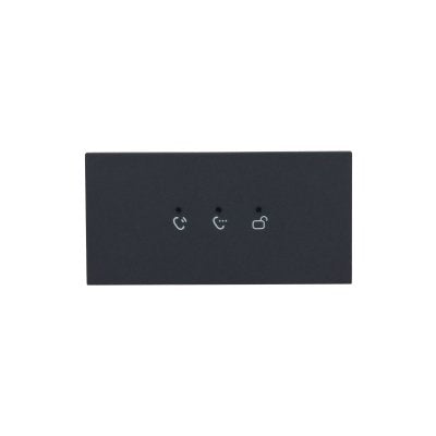 Dahua VTO4202FB-ML Estación Outdoor Modular Video Doorbell IP With Indicador Series VTO4202FB-X. Colour Black