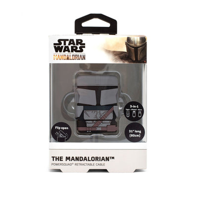 Cable Retractable Powersquad Flip The Mandalorian 3 1 Lightning/Micro/USB-C — image 1