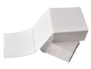 G&g Labels 500 Units 100 X 100MM White Z-faltung
