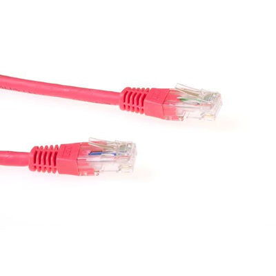 Red 3 Meter Lszh U UTP CAT.6 Patch Cable With RJ45 Connectors — image 1