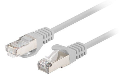 Lanberg Network Cable CAT.6 FTP 1M Grey 10-PACK — image 1