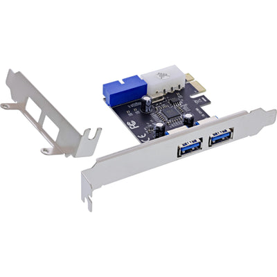 Inline® 2 + 2PORTS USB 3.2 GEN.1 Host Controller, Pcie, W/SATA Power + Lp Bracket — image 1