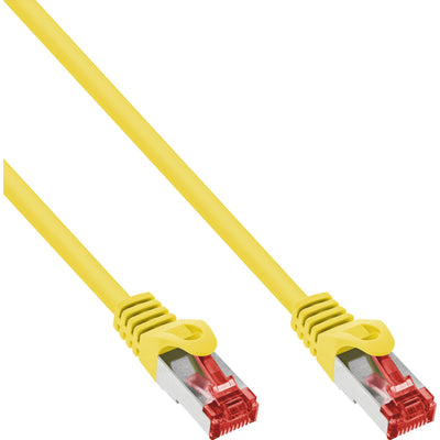 Inline Network Cable S/FTP Pimf CAT.6 250MHZ Pvc Yellow Cobre 2M — image 1