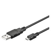Wentronic USB Cable a Micro-usb 1.80M Black