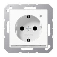 Jung A1520-OWWLNW Schuko-steckdosem.led-licht — image 1
