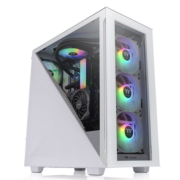 Thermaltake PC Case Divider 300 Tg Snow ARGB 1*120 + 3*120 ARGB Fan