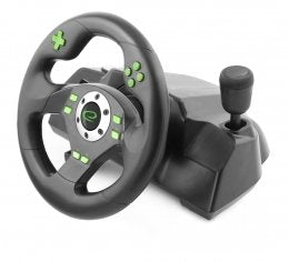 Esperanza EGW101 Controller And Wheel Playstation, Playstation 3 Digital USB Black Green