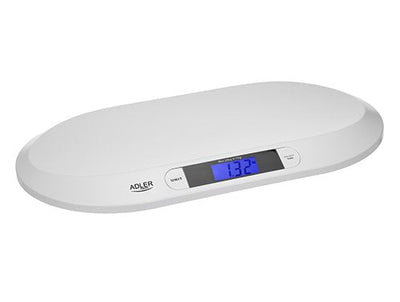 Adler Ad 8139 Balanza Kids Weight Máximo Capacity 20KG, Precisiion 10G, White — image 1
