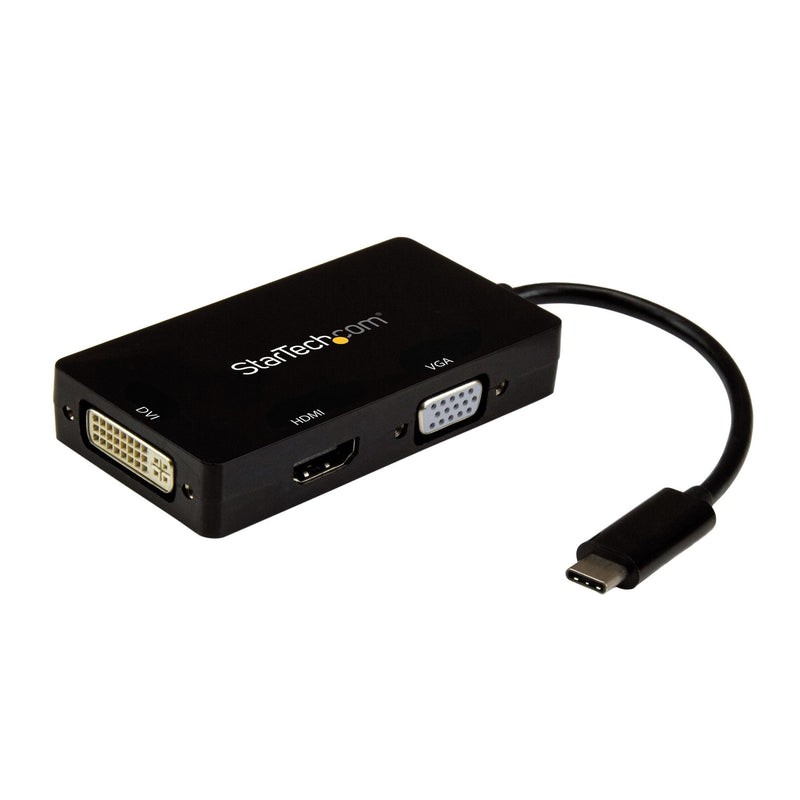 StarTech Adapter Grafico USB-C a HDMI DVI And VGAâ Cdpvgdvhdbp