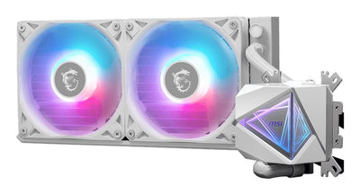 MSI Sistema Refrigeracion Liquida CPU Mag Coreliquid I240 White, Intel/AMD, Radiator 240MM, FAN4PIN,20DBA, ARG — image 1