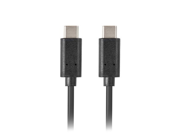 Lanberg USB Cable 3.1A USB Type-c 1.80M Black CA-CMCM-10CU-0018-BK
