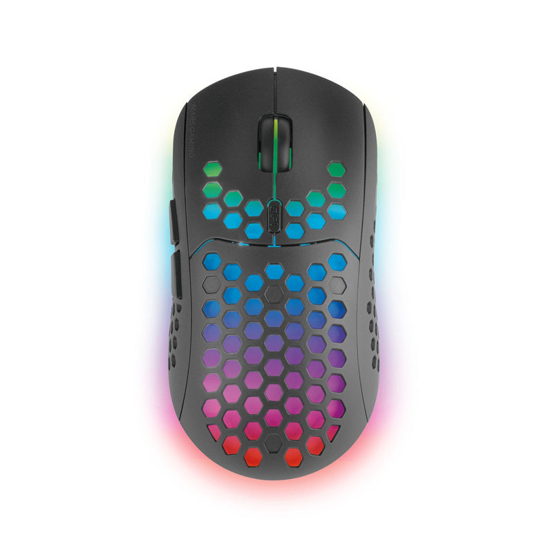 Mars Gaming Mouse Gaming Wireless MMW3 Battery Rechargeable Up To 3200 DPI