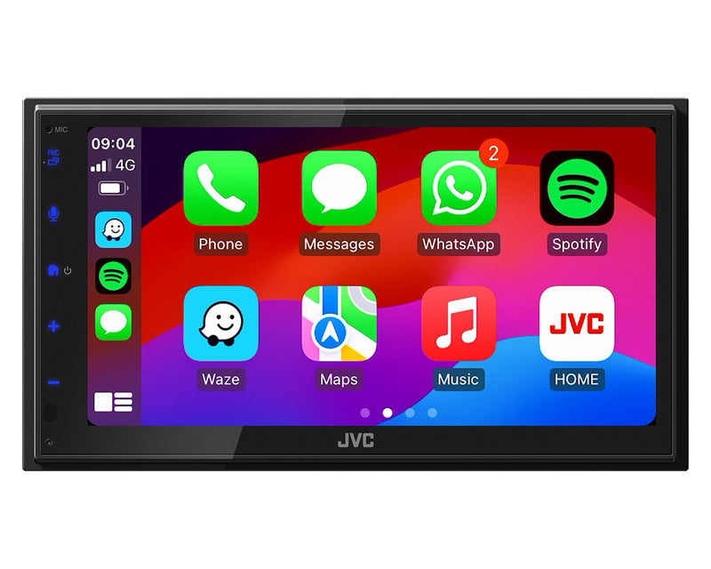 Jvc KW-M695DBW Receptor Multimedia Car Black Wi-Fi 200W Bluetooth