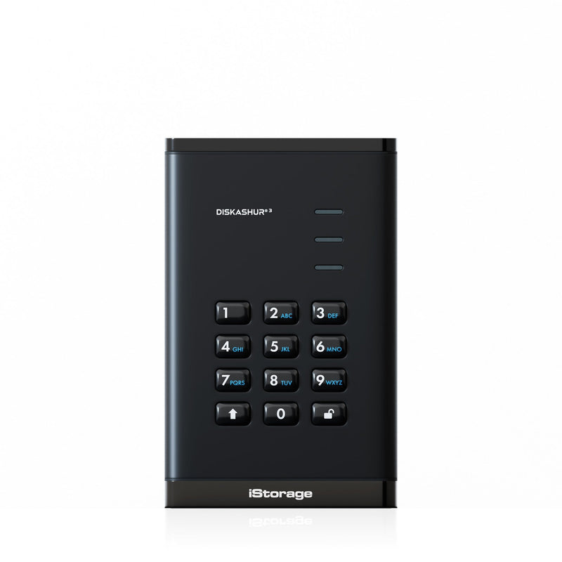 Istorage DISKASHUR3 HDD 256-BIT 4TB - Black