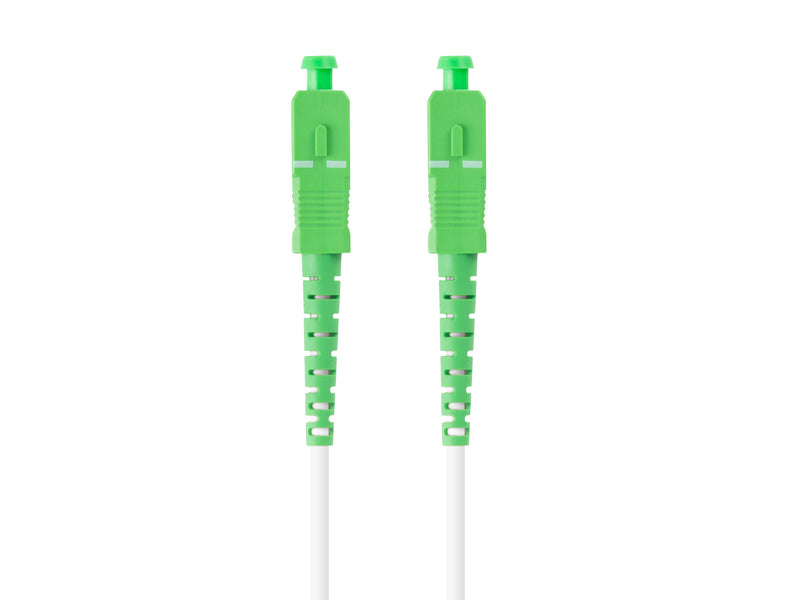 Lanberg Cable Fibre 5M Mono Sc/Apc-sc/Apc Simplex G657A2 Lszh White