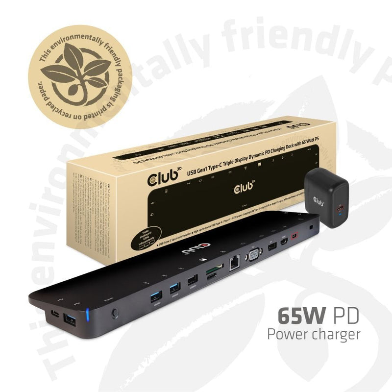 Club 3D Docking Station USB/HDMI/DP