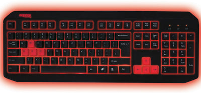 Approx Keyboard Gaming Appblizzard Keys Retroiluminadas 8TECLAS Rojas/12 Multimedia — image 1