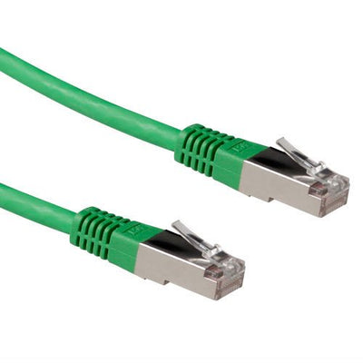 Green 10 Meter Lszh SFTP CAT.6A Patch Cable With RJ45 Connectors — image 1