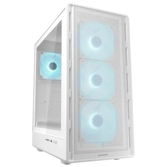 Cougar PC Case Midi-tower Airface Pure Pro, Argb, White 382GA50.0004