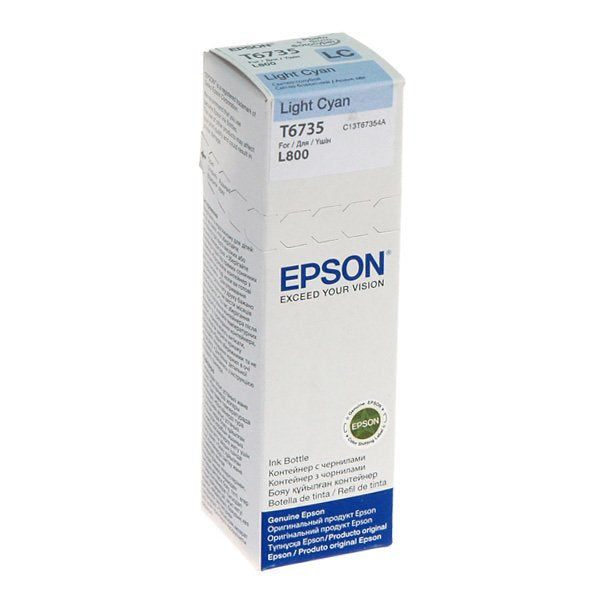 Epson T6735 Genuine Cyan Claro 1 Pieces