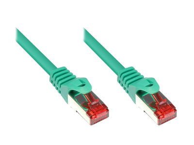 Goodconnections Network Cable With Protector Pestaña, CAT.6, S FTP, Pimf, Pvc, 250MHZ, Green 25M, — image 1