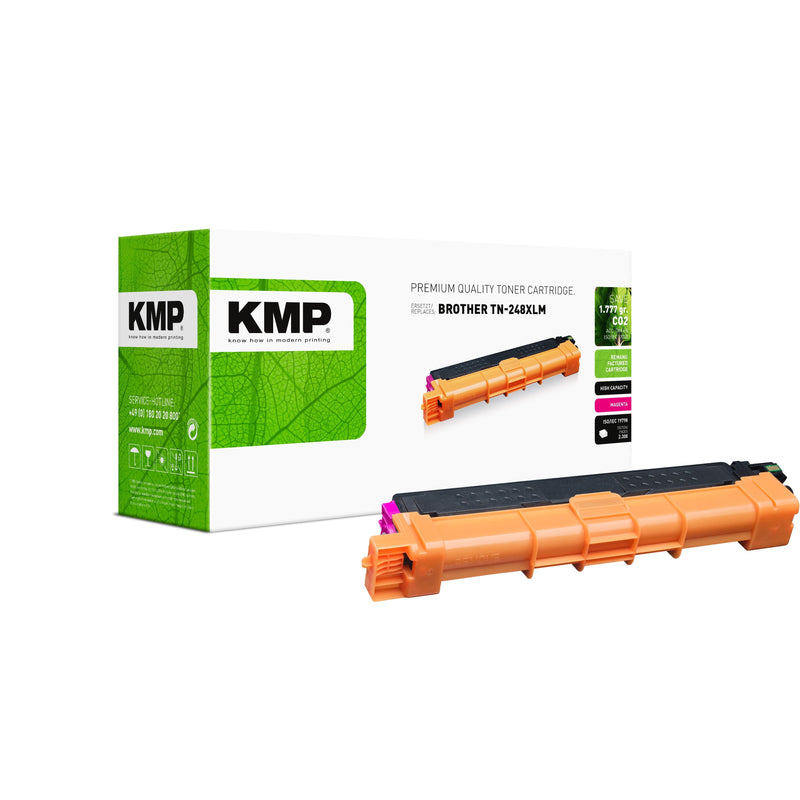 Toner Kmp Brother TN-248XL Magenta 2300 Copias Remanufactured