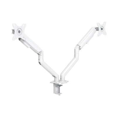 TooQ Stand Desk Pant Rotating Inclinacion 2 Arms 17-32 - White — image 1