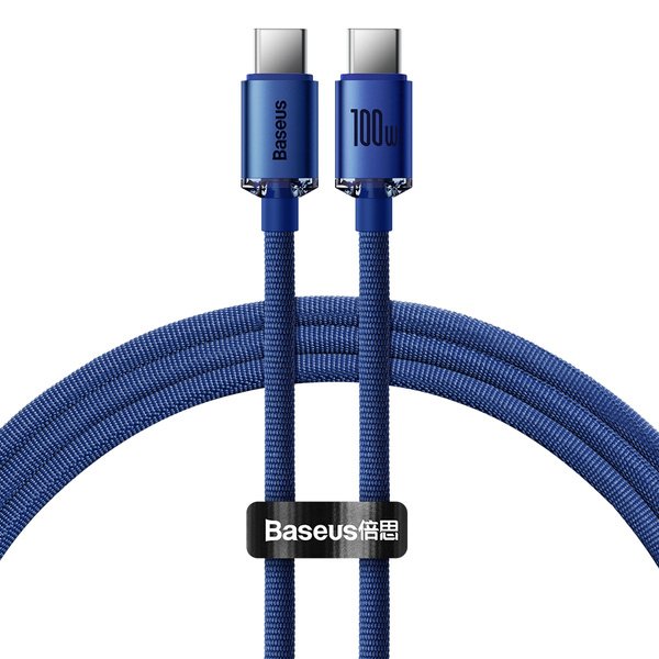 Baseus Cable CAJY000603 USB 2.0 1,2M USB C Blue