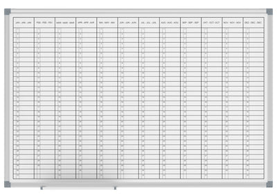 Maul Whiteboard Jahresplaner Maulstandard 60X90CM — image 1