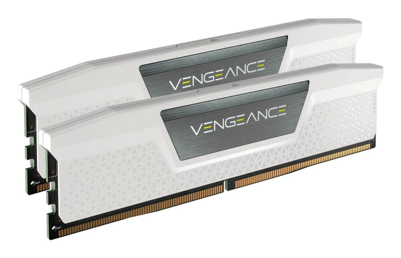 Corsair Memory DDR5 32GB 2X16GB PC6400 Vengeance White CMK32GX5M2B6400Z32W