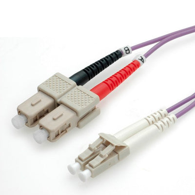 Roline Lwl-cable 50 125UM OM4 Lc Sc Violett 1M — image 1