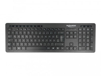 Delock Keyboard German 12004 USB Qwertz Black — image 1