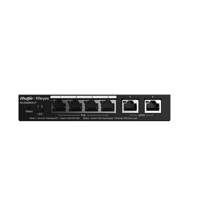 Reyee 6-PORT Gigabit Smart PoE Switch, 4 PoE/PoE+ Ports With 2 Gigabit RJ45 Uplink Ports, 54W PoE P — image 1