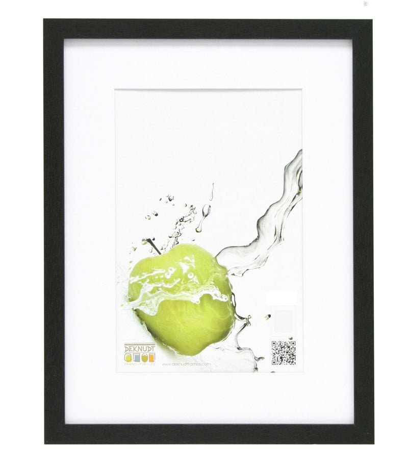 Deknudt S66KF2 P1 Black 30X40 Wooden Frame With Passepartout