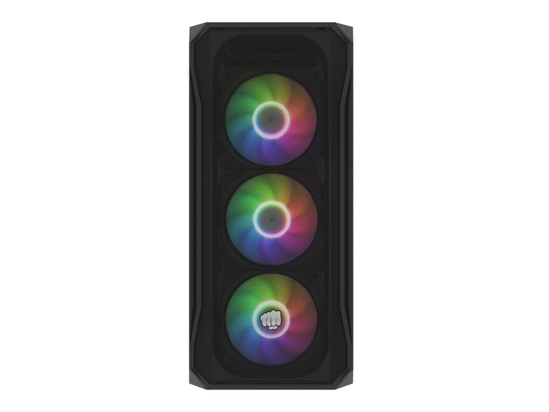 Natec PC Case Fury Shobo SH4F RGB Midi Tower With Window Black