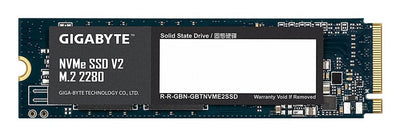 Gigabyte Drive SSD G3NVMEV2256G 256GB M.2 Pci Express 3.0 NVMe 3D TLC Nand — image 1