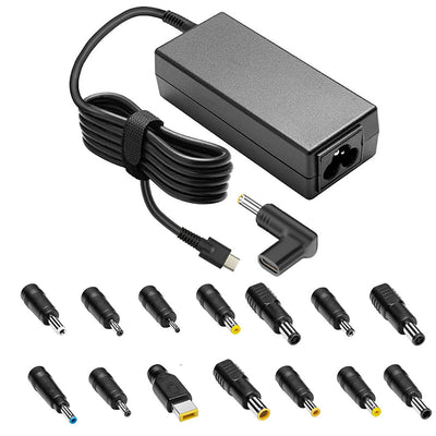 Charger USB-C Multipuntas 20V 3,25A 65W Compatible With Lenovo, Asus, Acer, HP And Dell — image 1
