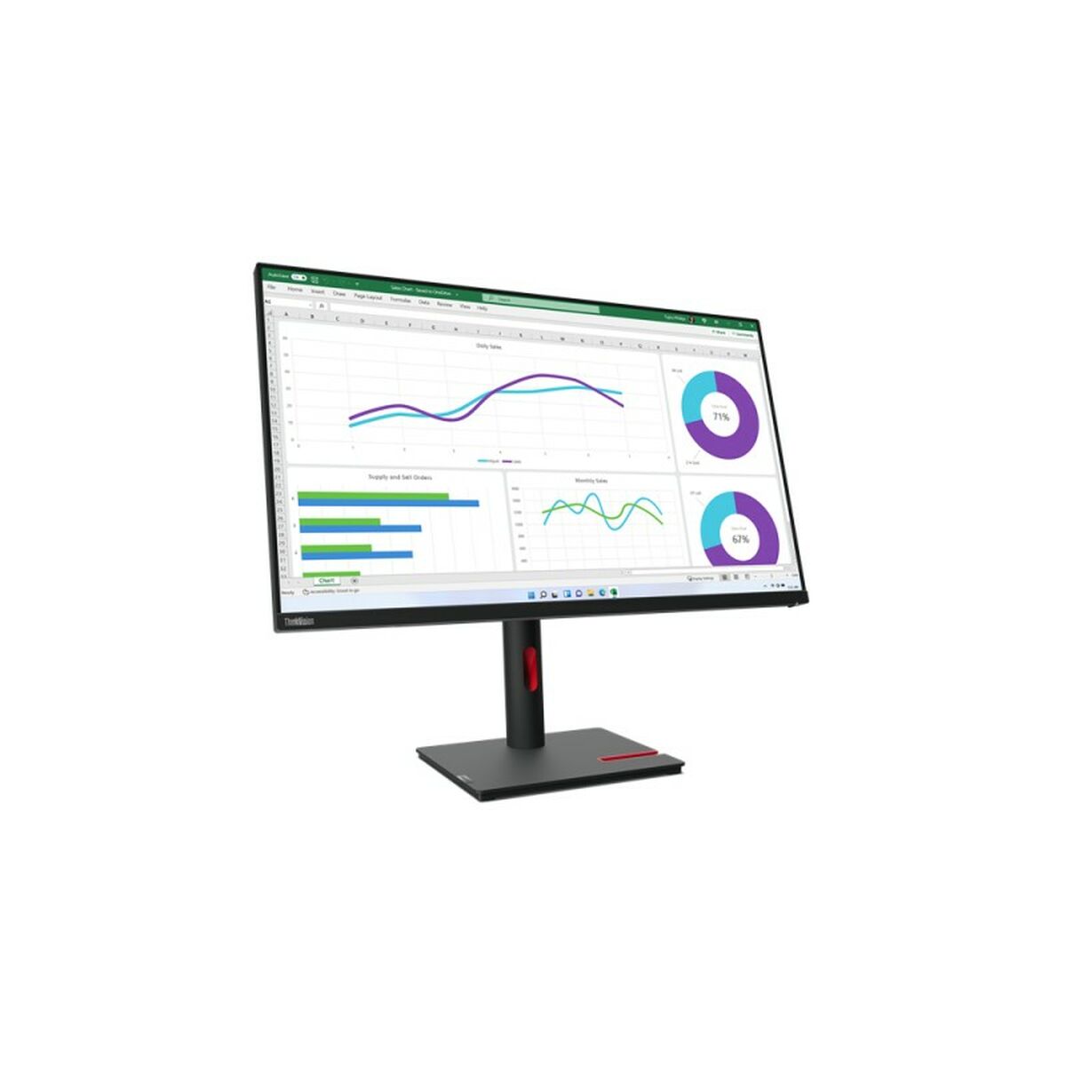 Lenovo Monitor Lenovo Thinkvision T32H-30 32" Led 60 Hz