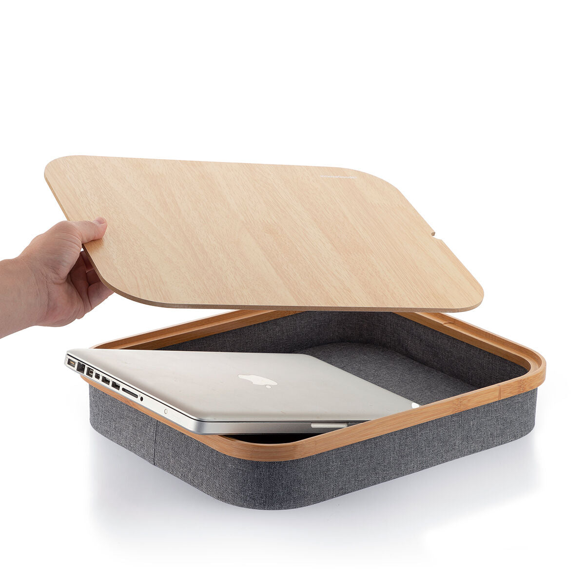 Innovagoods Portable Laptop Desk With Storage Tray Larage Innovagoods